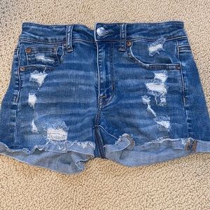 American Eagle Denim Super Stretch Shorts - size 2